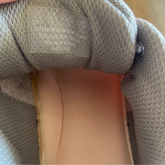 Ryka Inspire, Athletic Walking Sneaker Shoe, Gray Peach, Women’s size 9M - Picture 7 of 9